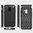 Flexi Slim Carbon Fibre Case for Samsung Galaxy A8 (2018) - Brushed Black